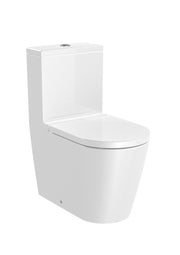 Roca Inspira Round Тоалетна чиния моноблок Rimless долепена до стената White A342526000