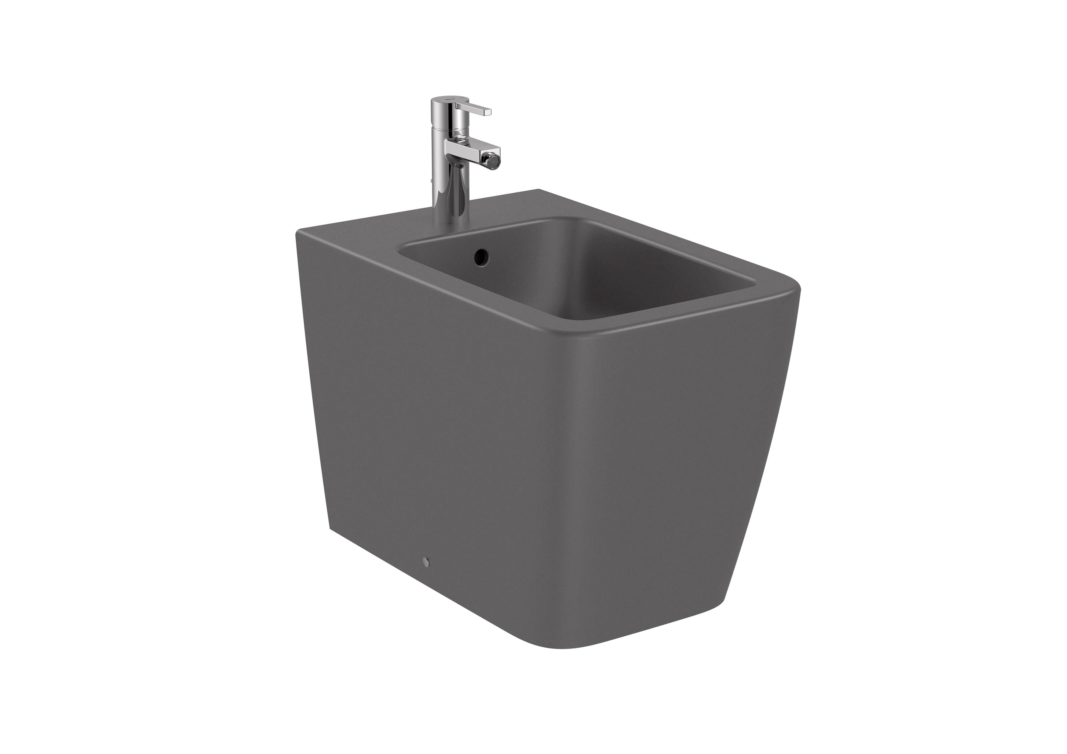 Roca Inspira Square Стоящо Биде Долепено до Стената White A357537000 - Stonea.BG