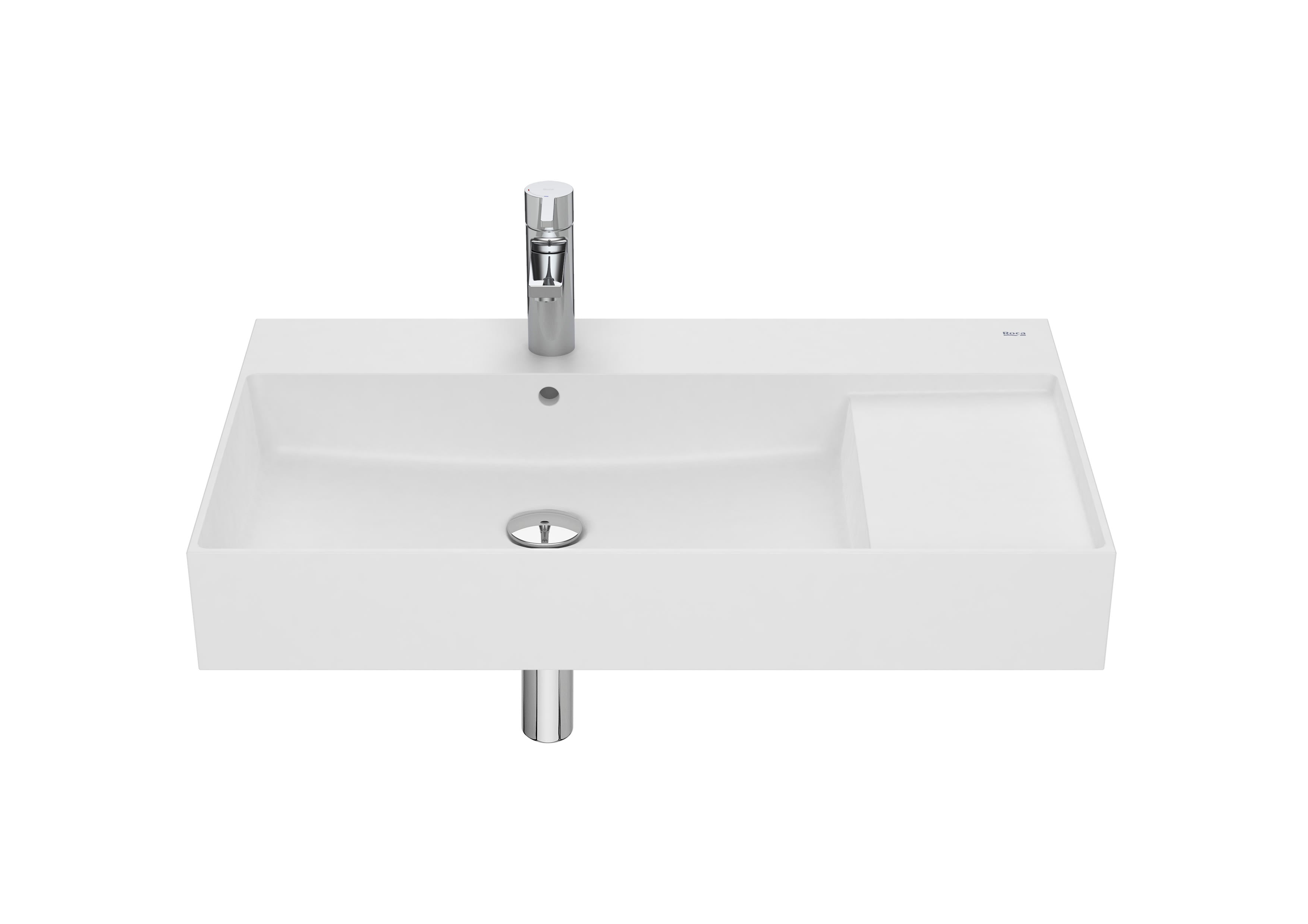 Roca Inspira Умивалник FINECERAMIC® стенен/мебел 80×49см White A32752B000