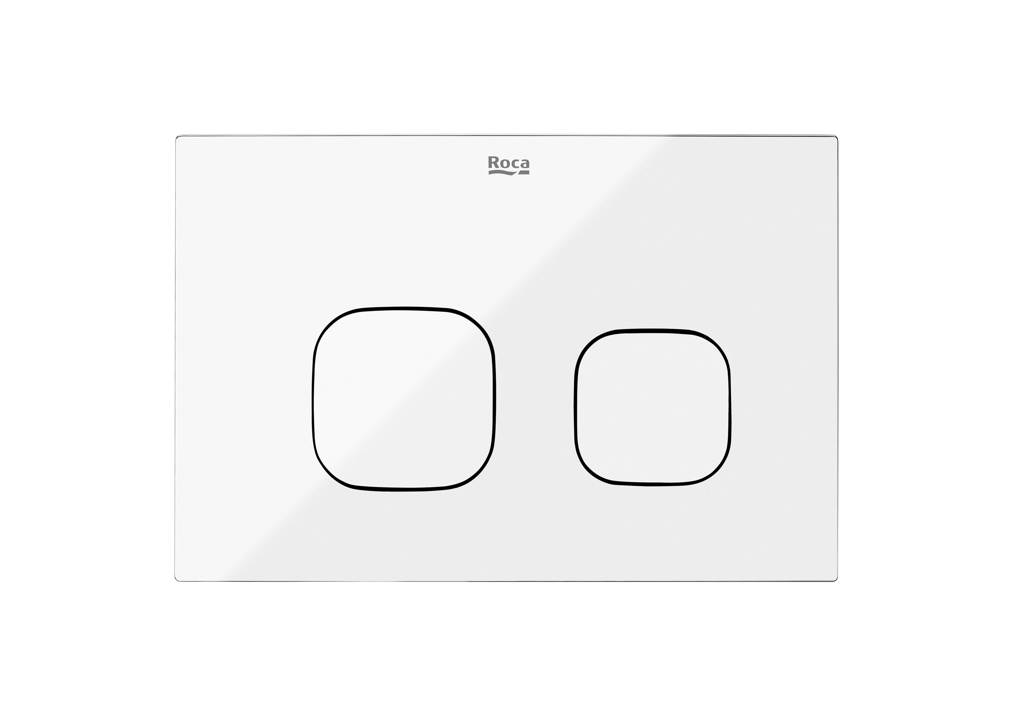 Roca In-Wall AC3 Двоен бутон за WC за вградено казанче White A890174000