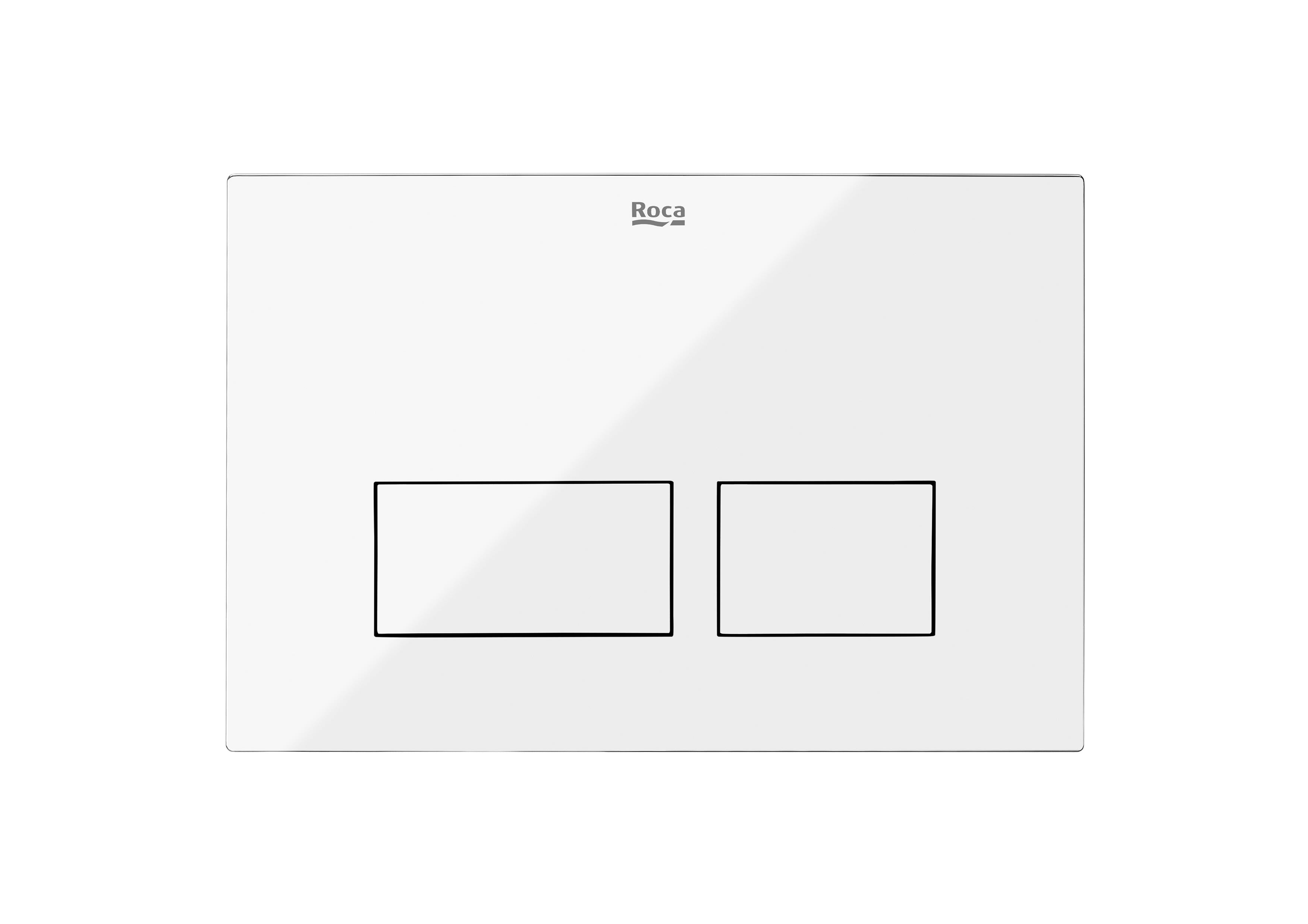 Roca In-Wall AC4 Двоен бутон за WC White A890175000