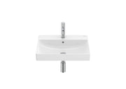 Roca ONA – Компактен умивалник за стенен монтаж 55×46×16см Glossy White бял гланц A327685000