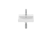 Roca ONA – Компактен умивалник за стенен монтаж 40×32×15см Glossy White бял гланц A32768D000