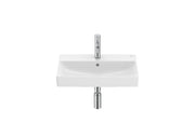 Roca ONA – Компактен умивалник за стенен монтаж 55×36×15см Glossy White бял гланц A327683000