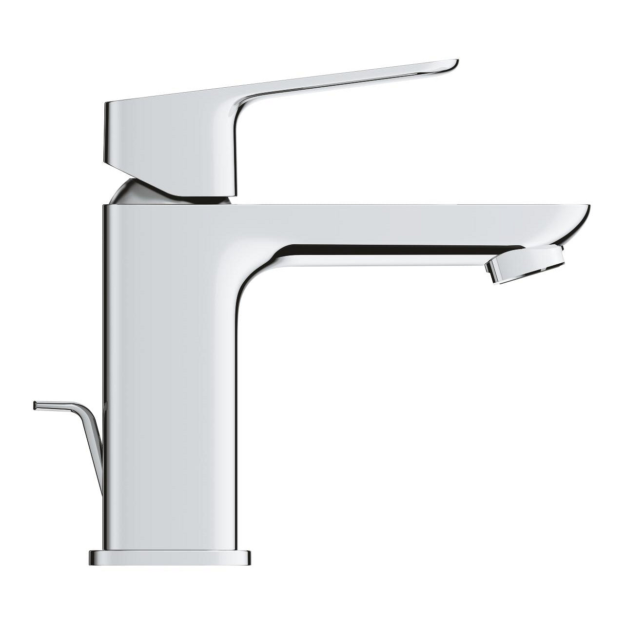 GROHE Cubeo Смесител умивалник S-размер с изпразнител Хром 10 169 40000 - Stonea.BG