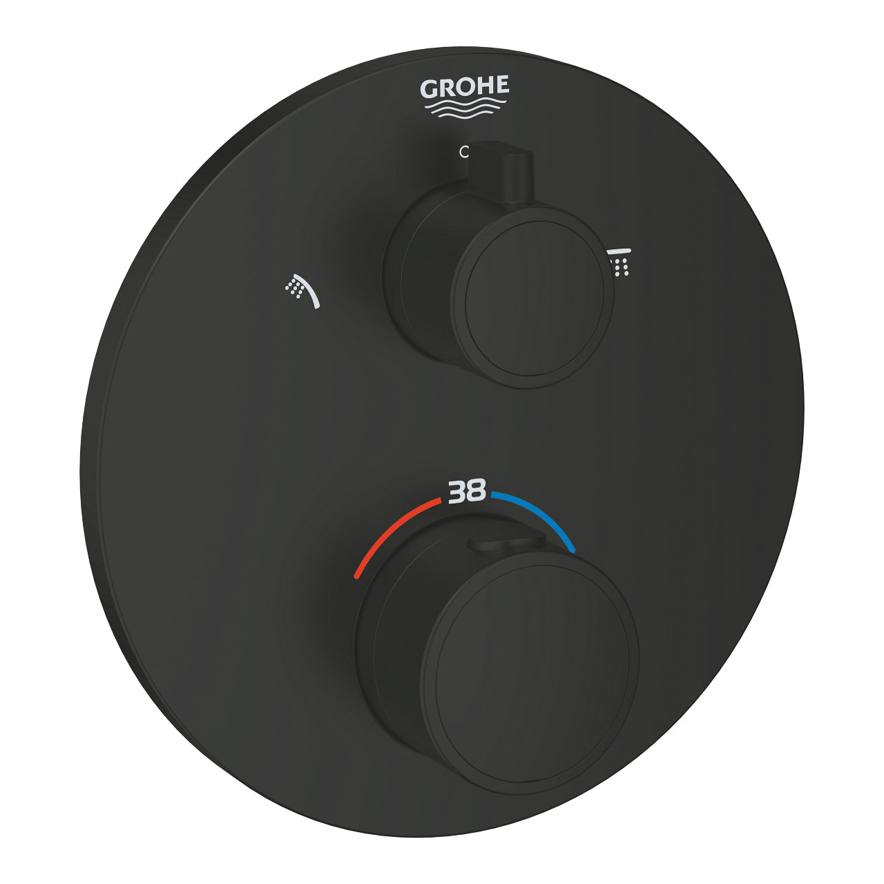 GROHE Grohtherm Термостат за Вграждане Matte Black 1022082430 - Stonea.BG