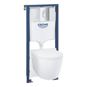 GROHE Solido 4 в 1 Arena Cosmopolitan + BauCeramica + Тънка Седалка 10 384 9SH00 - Stonea.BG