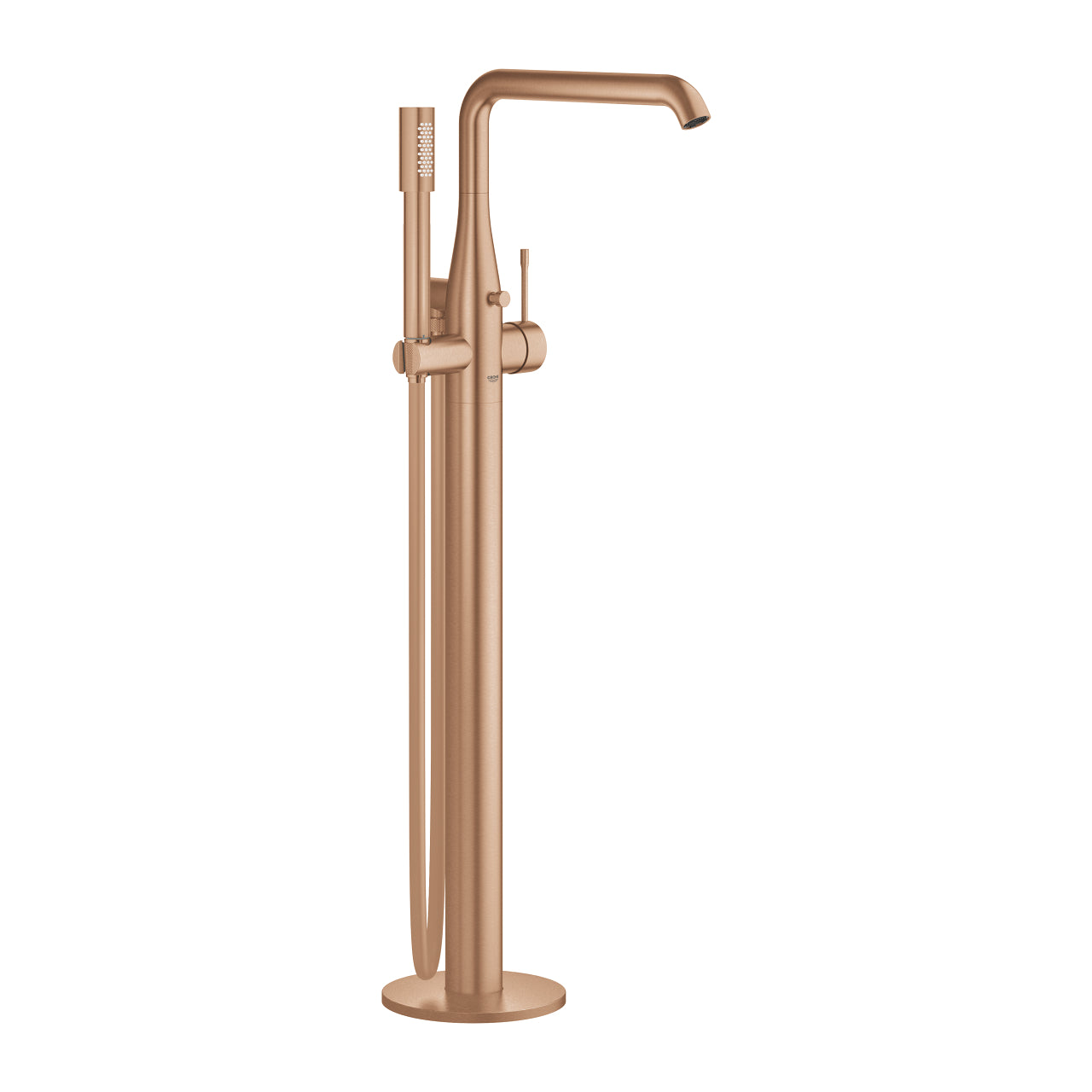 GROHE Essence Смесител Свободно Стояща Вана Без Тяло Brushed Warm Sunset 23491DL1 - Stonea.BG
