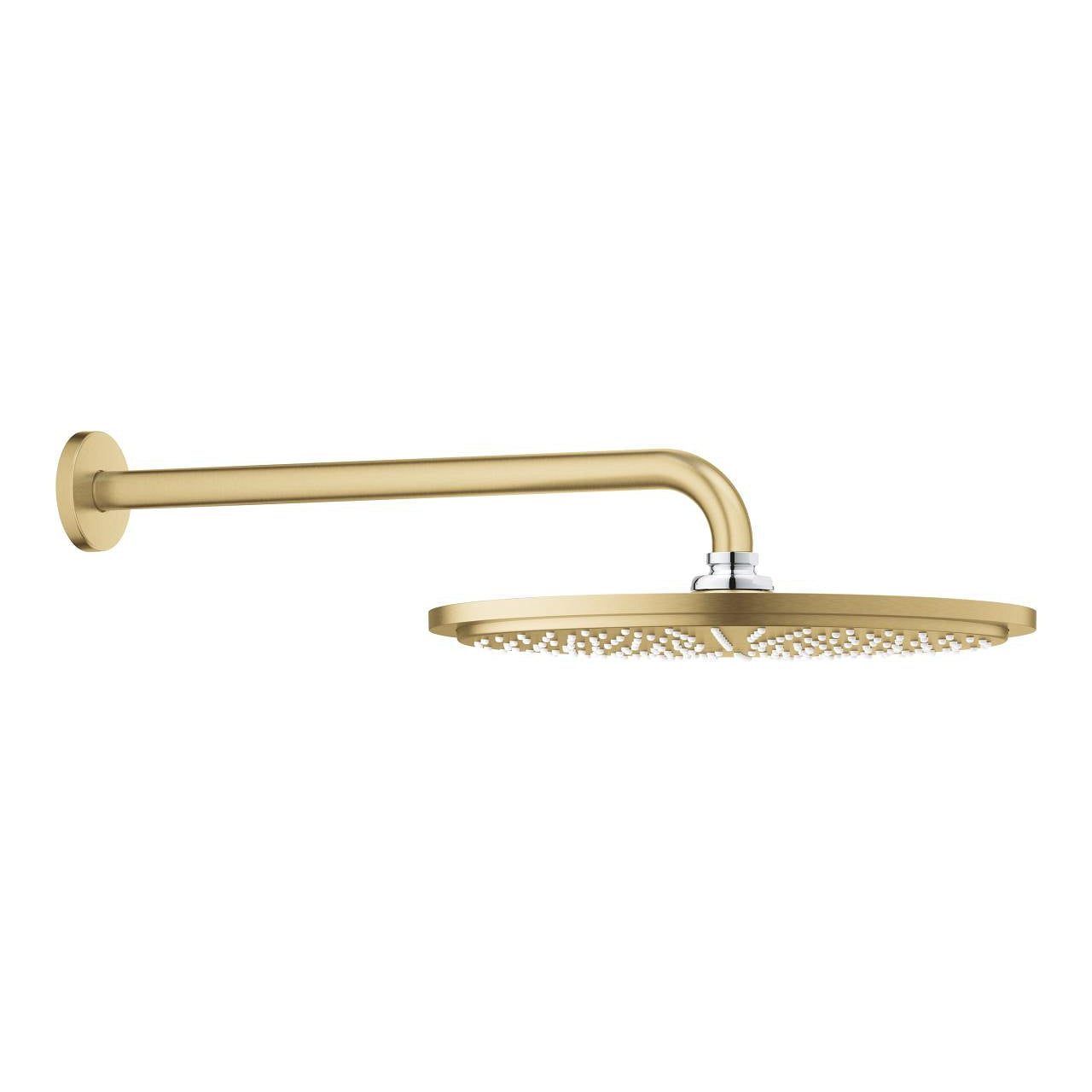 GROHE Rainshower Cosmopolitan 310 Душ Глава с Рамо 380mm Метална Brushed Cool Sunrise 26066GN0 - Stonea.BG