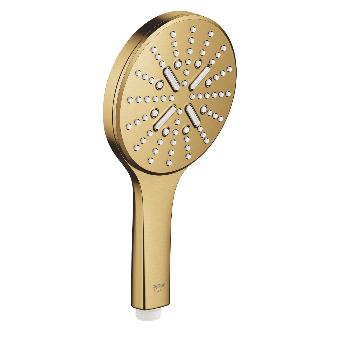 GROHE Rainshower SmartActive 130 Ръчен Душ 3 Вида Струи Brushed Cool Sunrise 26574GN0 - Stonea.BG