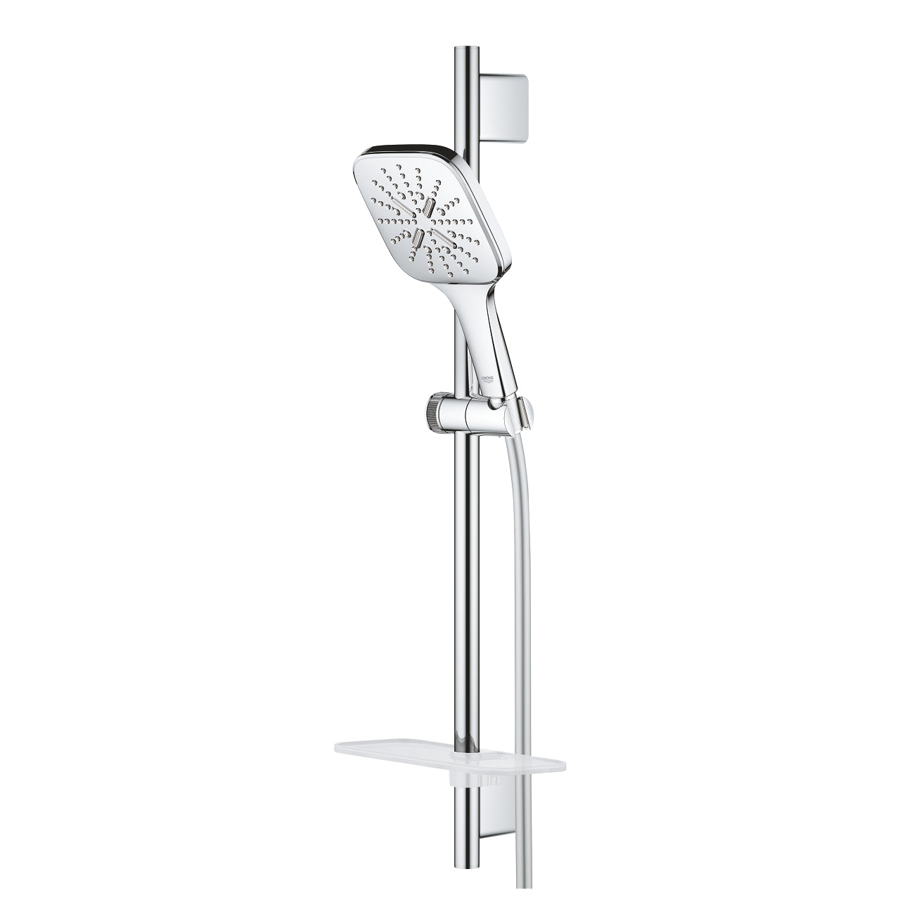 GROHE Rainshower SmartActive 130 Cube Душ Гарнитура с Поставка 26 584 000 - Stonea.BG