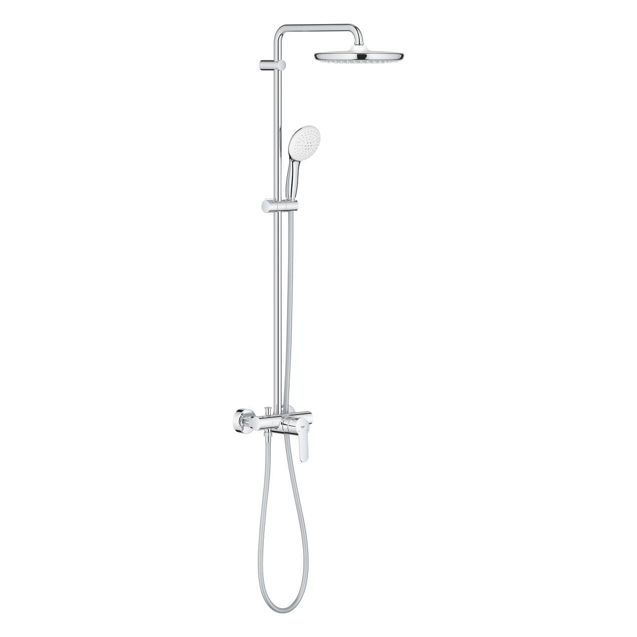 GROHE Tempesta 250 Душ Система с Превключвател 2 струи 7,3 l/min 26 673 001 - Stonea.BG