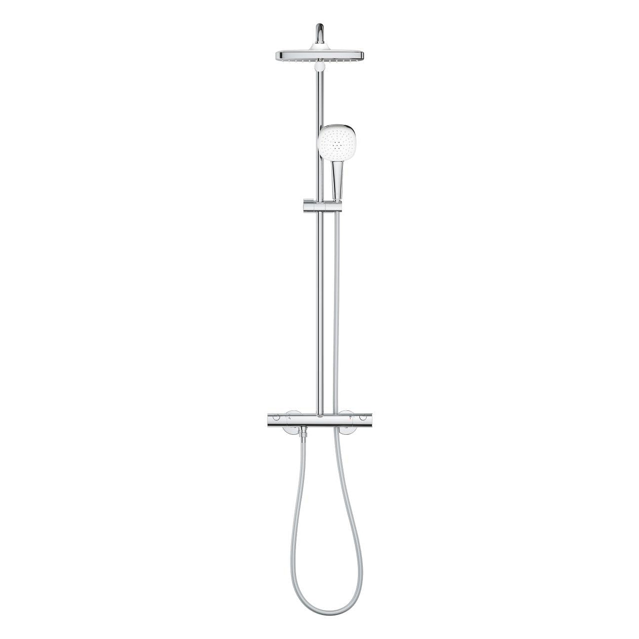GROHE Tempesta 250 Cube Душ Система с Термостат 7,3 l/min 26 689 001 - Stonea.BG