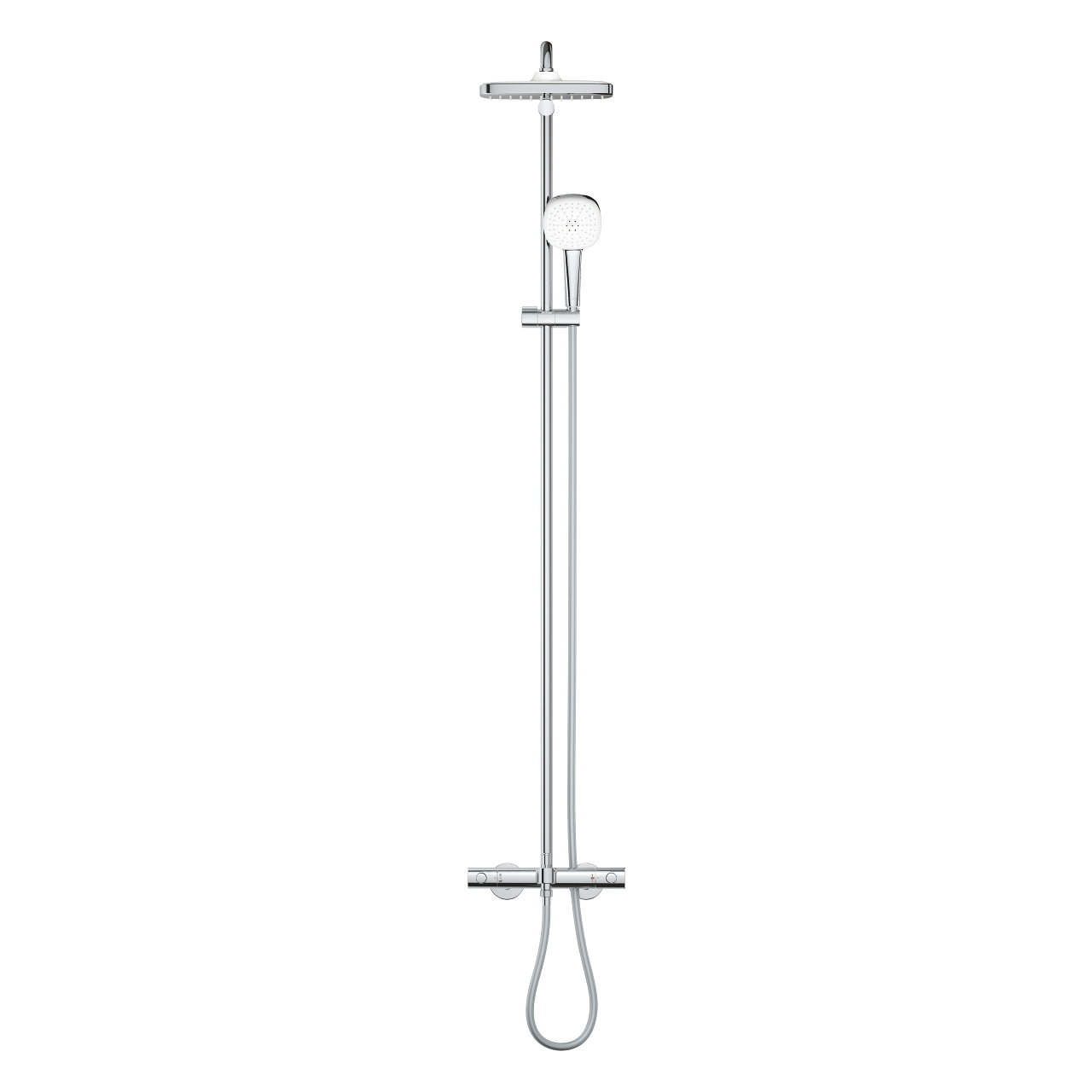 GROHE Tempesta 250 Cube Душ Система с Термостат 20 l/min 26 691 001 - Stonea.BG