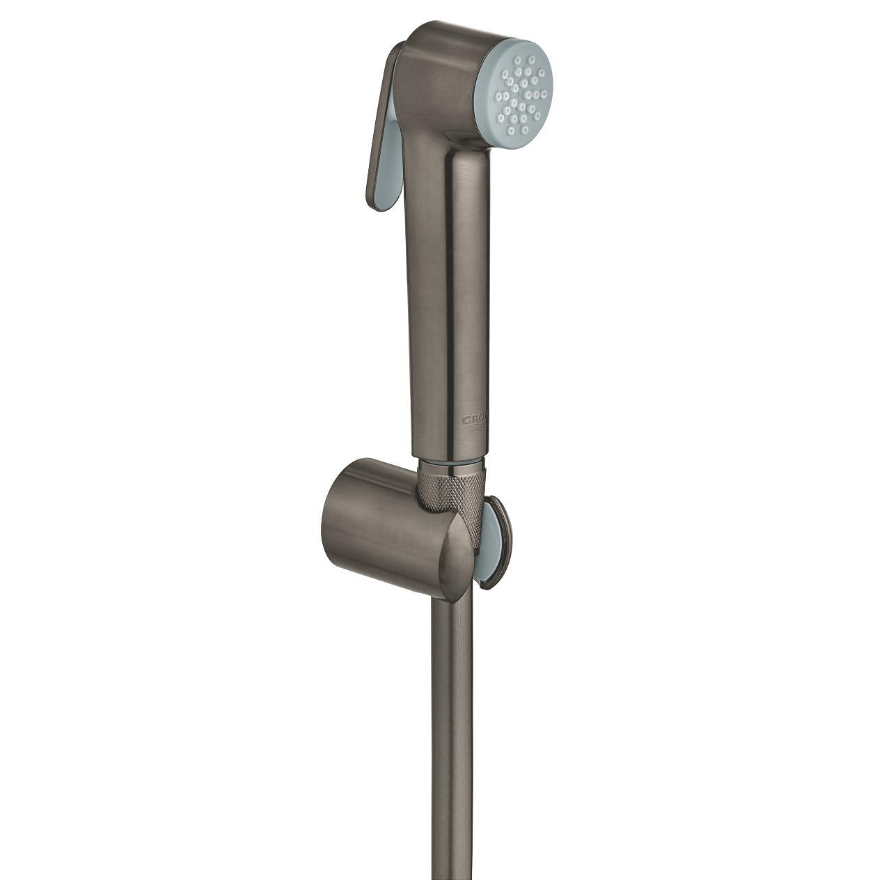 GROHE Tempesta F Тръбно Окачване с Държач и Шлаух 1250мм Brushed Hard Graphite 27513AL1 - Stonea.BG