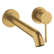 GROHE Essence Смесител Умивалник Двудупков L Без Тяло Brushed Cool Sunrise 29193GN1 - Stonea.BG