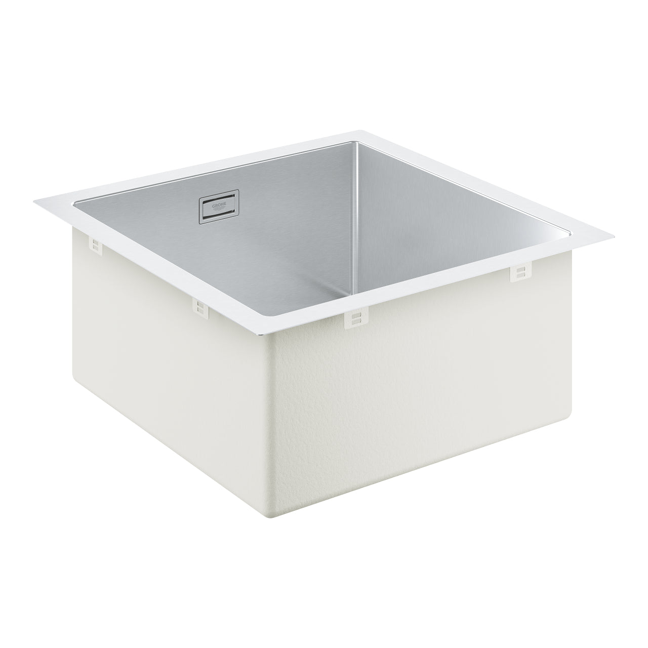 GROHE K700 Кухненска Мивка Неръждаема Стомана За Вграждане 1 Купа 46.4x46.4cm 31578SD1 - Stonea.BG