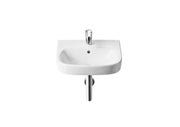 Roca - Компактен умивалник за стенен монтаж 45×37см Glossy White A325997000
