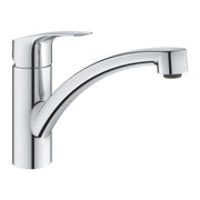 GROHE Eurosmart Кухненски Смесител Нисък Чучур Завърта 140° Chrome 33281003 - Stonea.BG