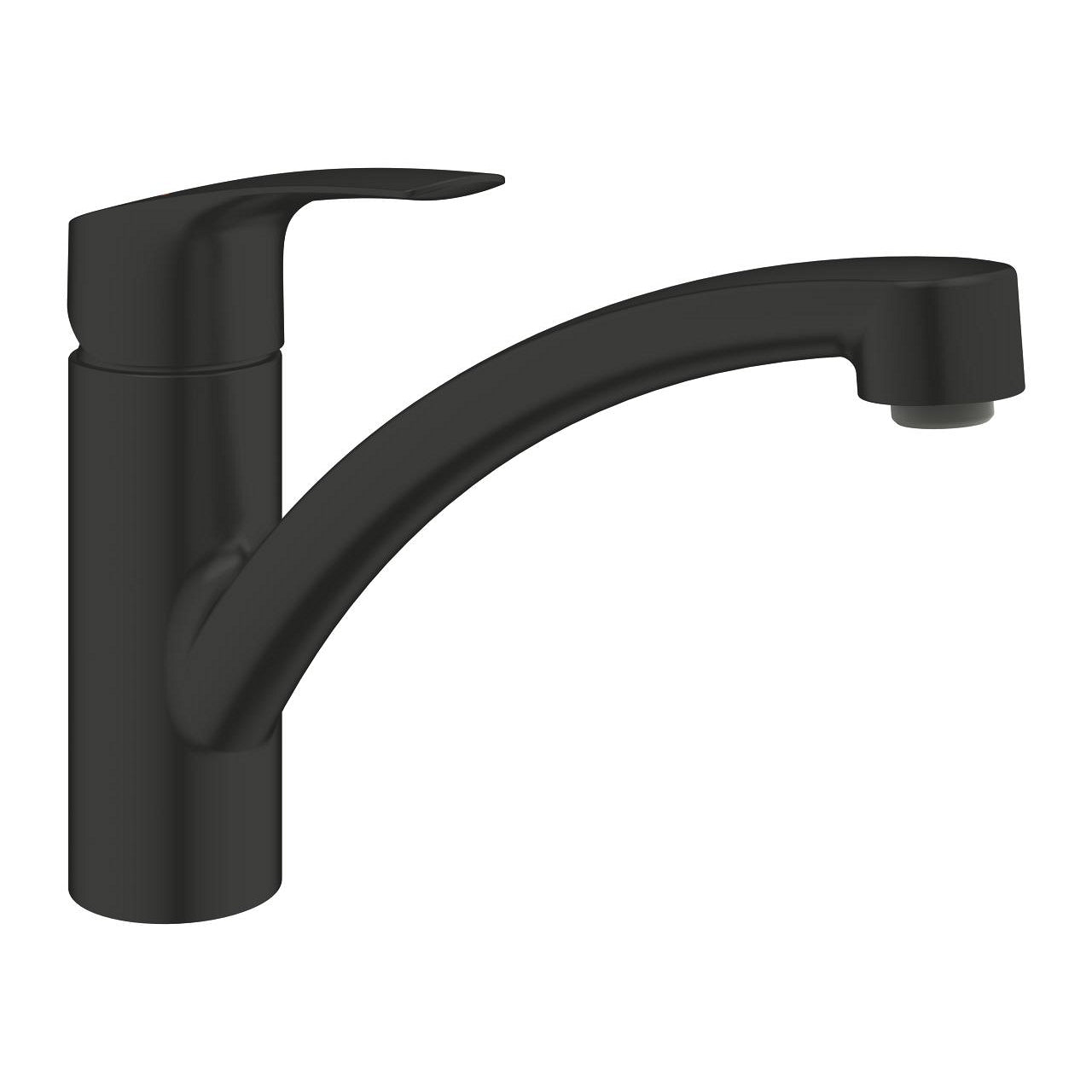 GROHE Eurosmart Кухненски Смесител Нисък Чучур Matte Black 332812433 - Stonea.BG