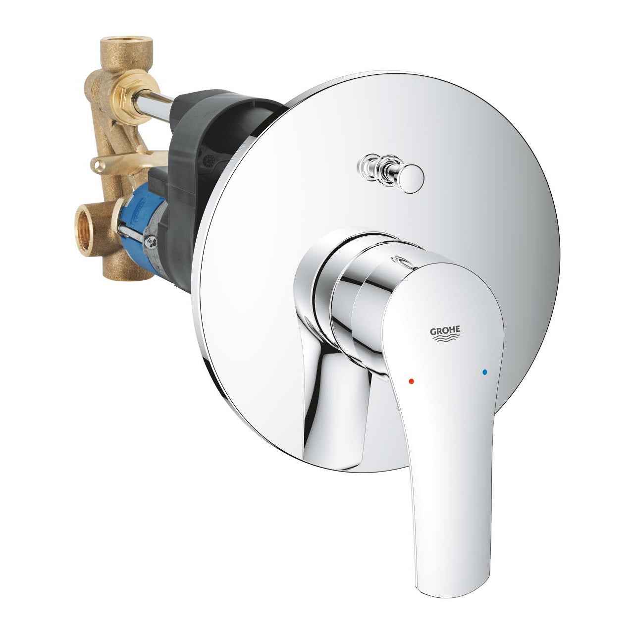 GROHE Eurosmart Комплект смесител вграждане вана/душ с тяло 33 305 003