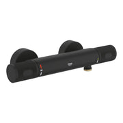 GROHE Grohtherm 1000 Performance Термостатен Смесител за Душ Matte Black 348272KF0 - Stonea.BG