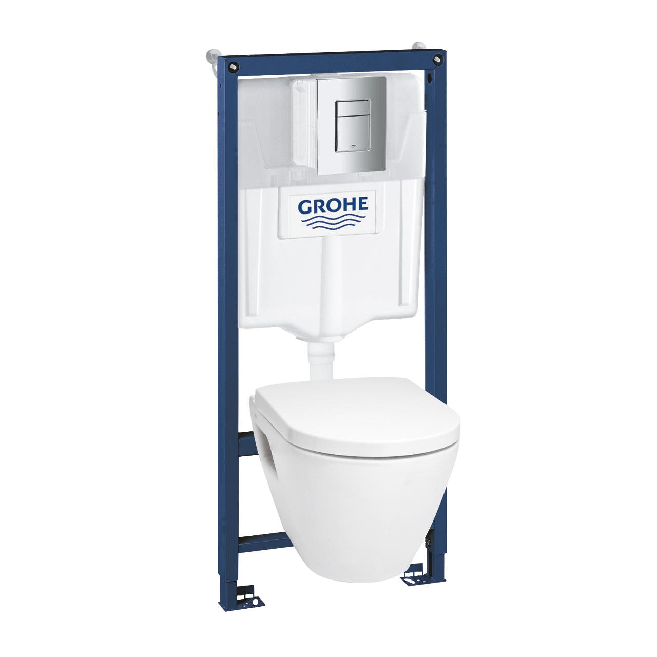 GROHE Solido 5 в 1 Skate Cosmopolitan + Чиния Serel + Плавно затваряне 39 186 000 - Stonea.BG