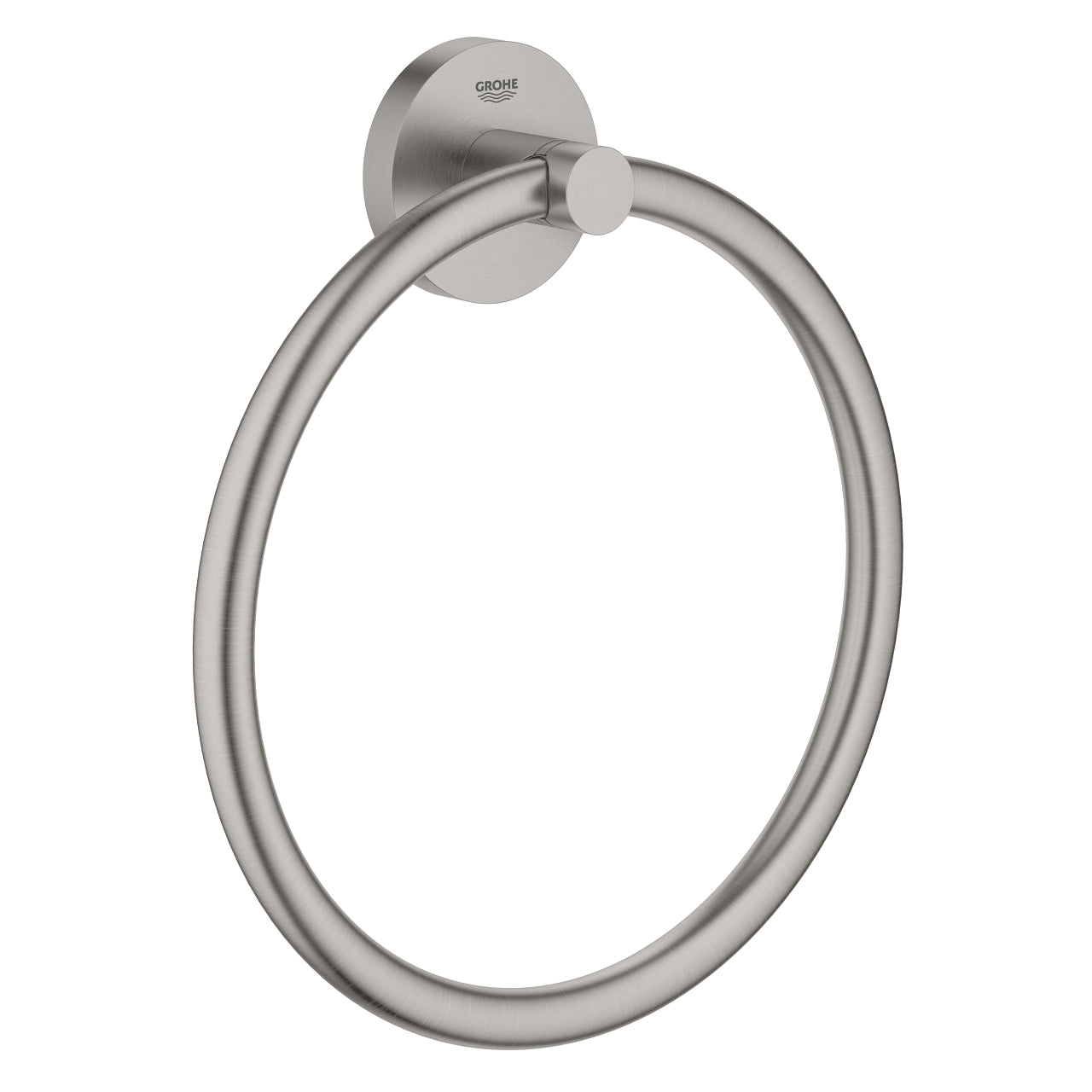 GROHE Essentials Закачалка за Кърпи Ринг SuperSteel 40365DC1 - Stonea.BG