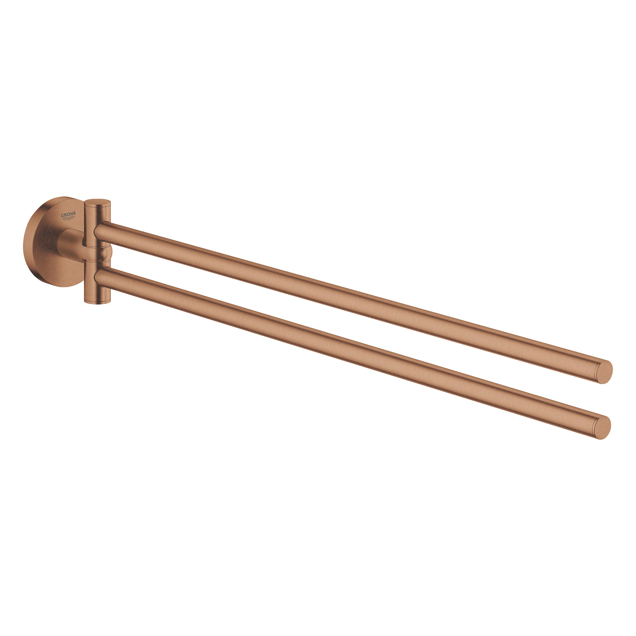 GROHE Essentials Поставка за Хавлии с Две Рамена 439mm Brushed Warm Sunset 40371DL1 - Stonea.BG