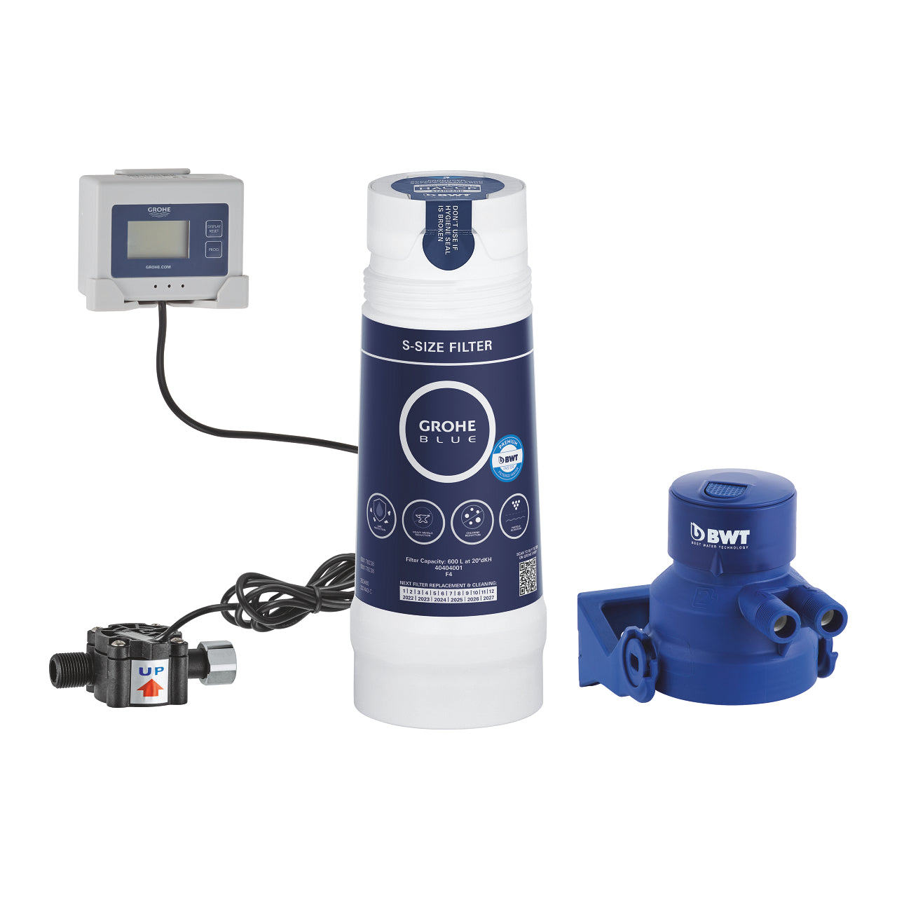 GROHE Blue Комплект Филтърна Глава + Филтър 600 литра + Таймер 40438001 - Stonea.BG