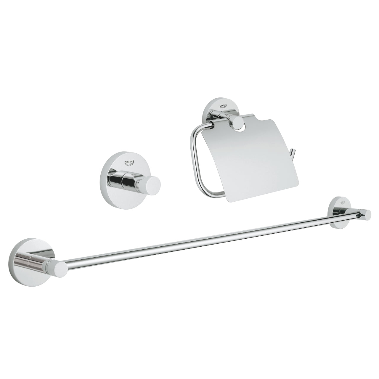 GROHE Essentials Аксесоари 3 в 1 Поставка Хавлии 40 775 001 - Stonea.BG