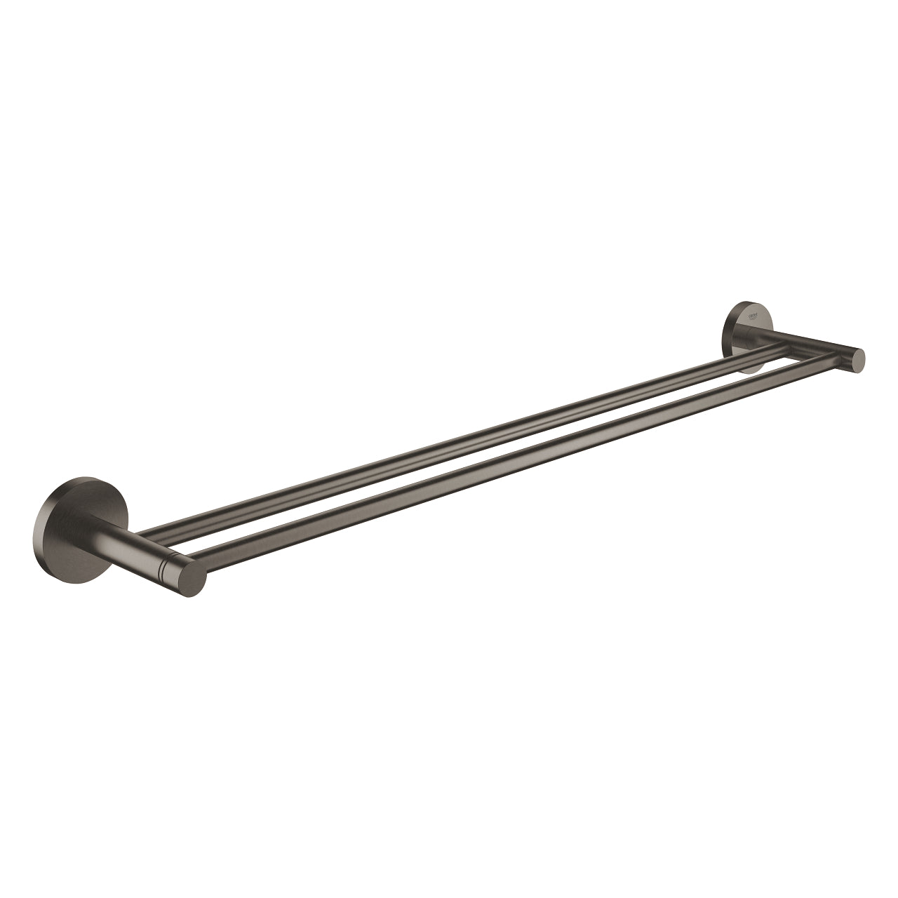 GROHE Essentials Двойна Поставка за Кърпи 454mm Brushed Hard Graphite 40802AL1 - Stonea.BG
