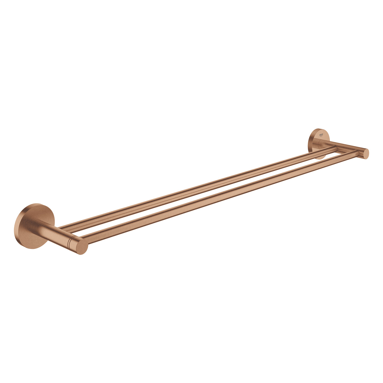 GROHE Essentials Двойна Поставка за Хавлии 654mm Brushed Warm Sunset 40802DL1 - Stonea.BG