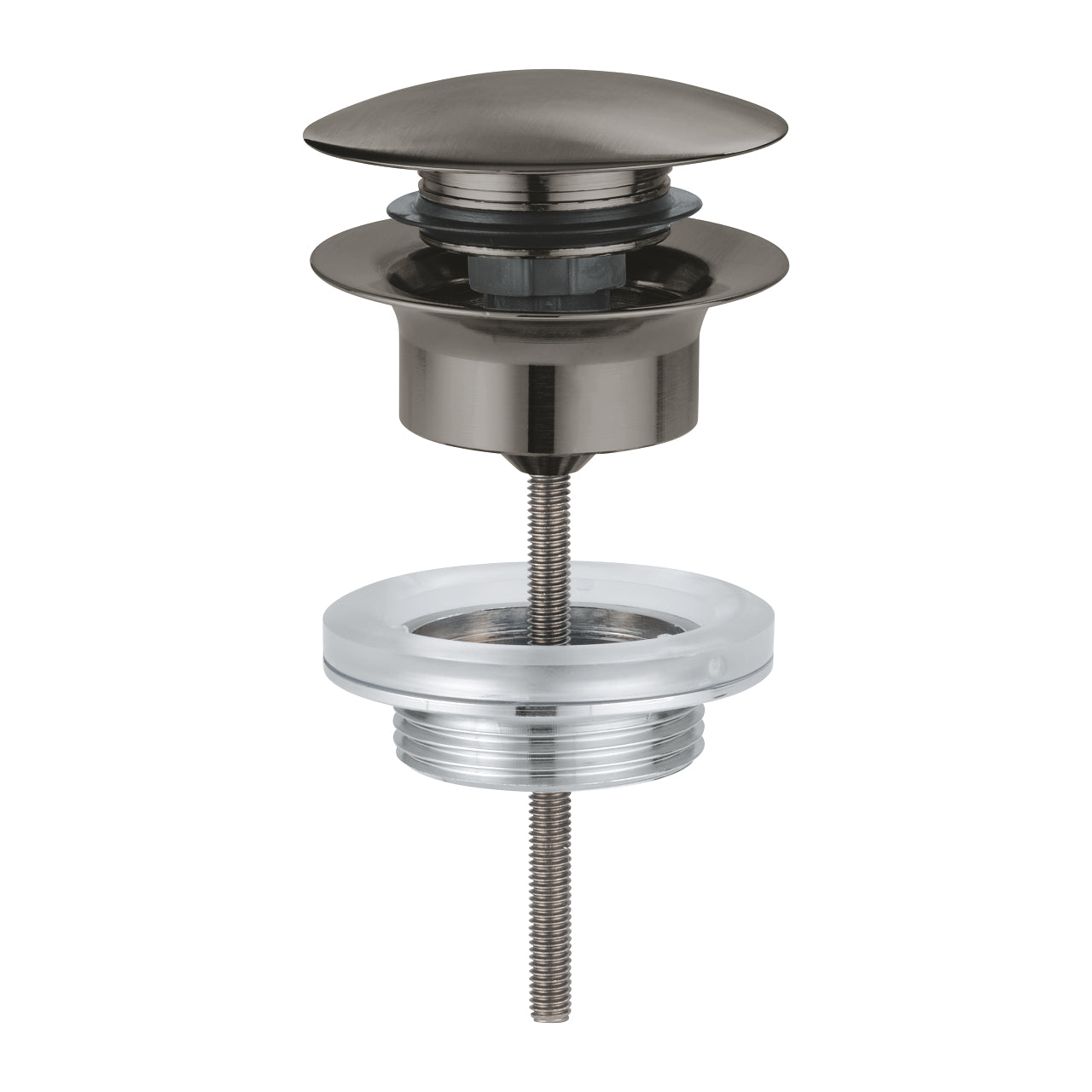 GROHE Горна Част за Сифон с Натискане Brushed Hard Graphite 65807AL0 - Stonea.BG