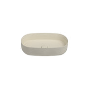 Isvea INFINITY Мивка върху плот Елипса 55×36×12см Ivory беж мат 10NF65055-2K