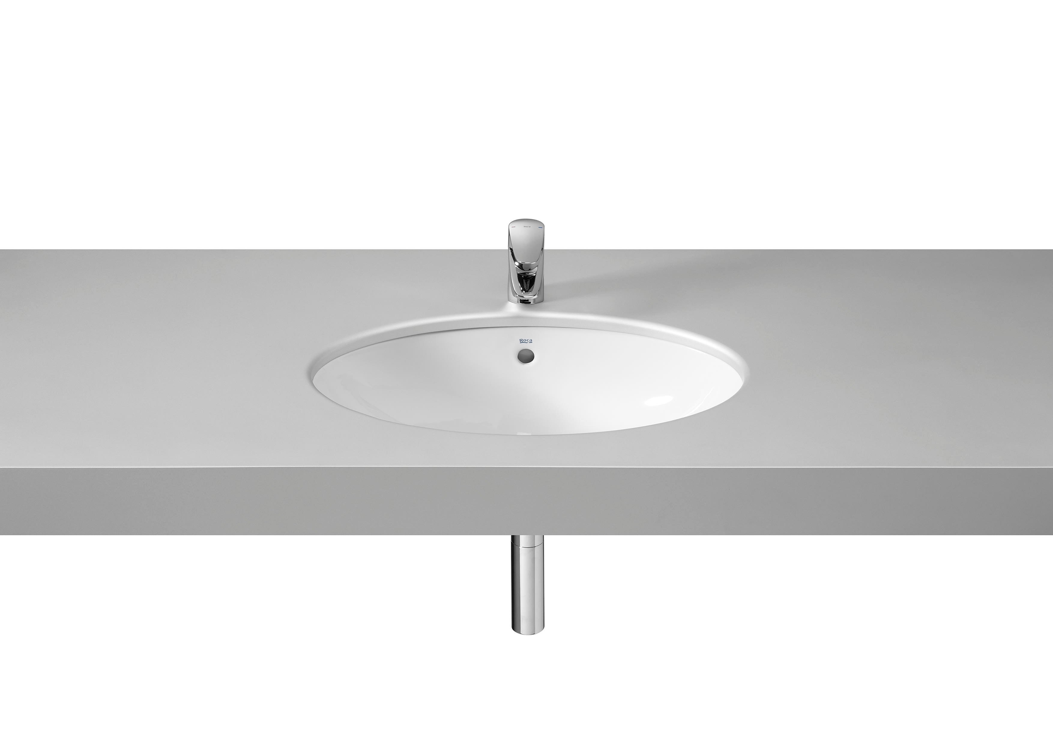 Roca Berna – Умивалник под плот 56.4×42.4×18см White бял A327871001
