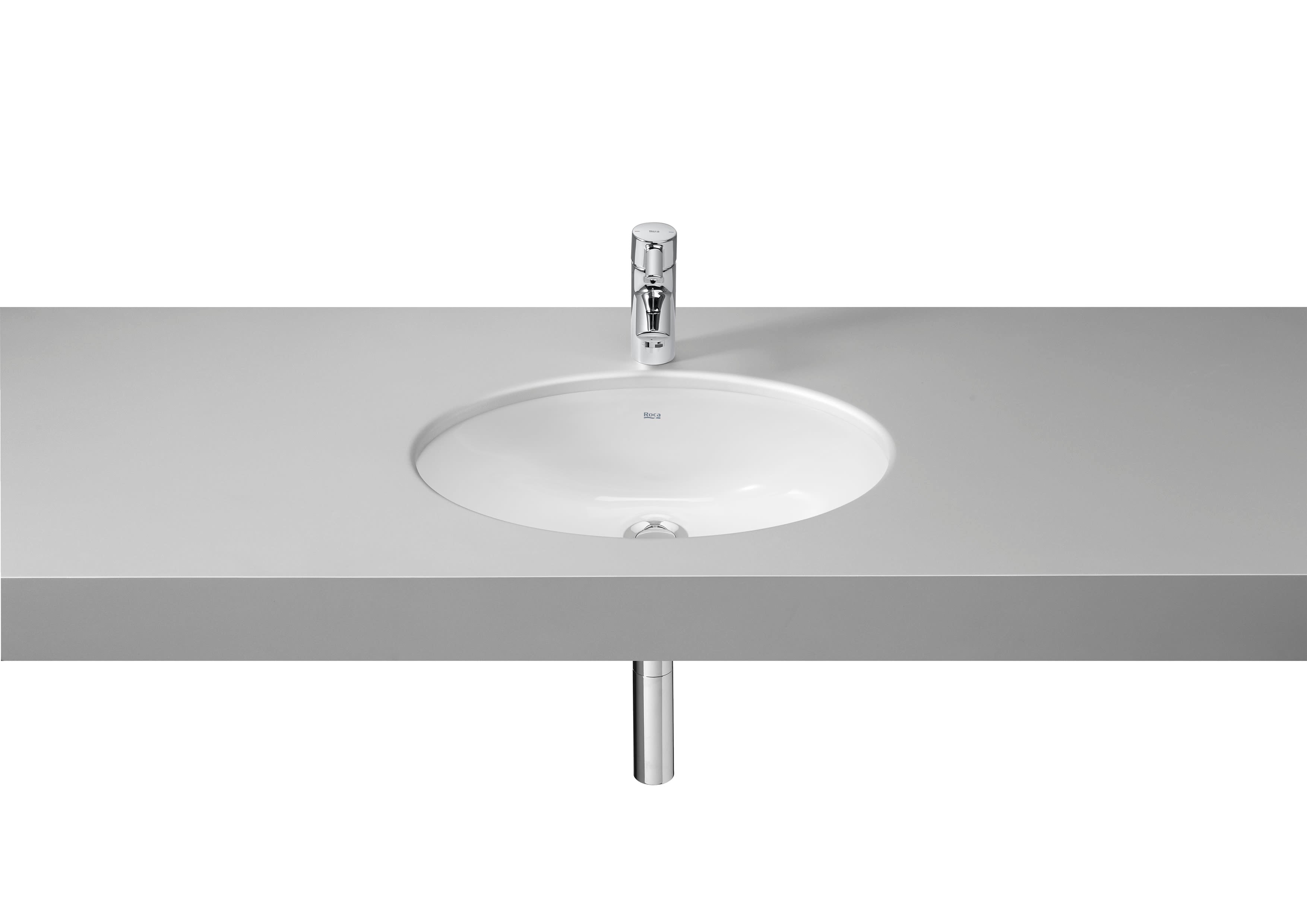 Roca Neo Selene – Умивалник за вграждане в или под плот 51×39.5×18см White бял A322307000