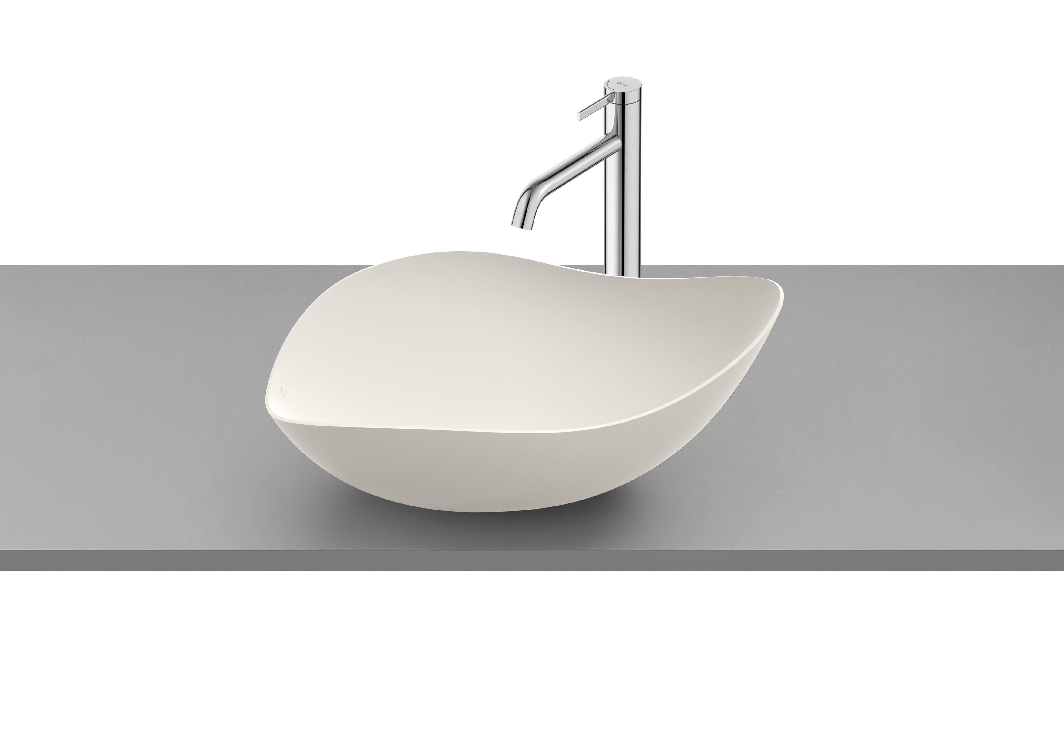Roca Ohtake Умивалник върху Плот Oval White A327A13000 - Stonea.BG
