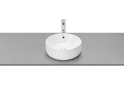 Roca The Gap – Овален умивалник върху плот 39×39×13см White бял A3270MJ000