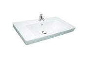 Roca Caserta – Умивалник върху мебел или стенен монтаж 80×45×17см White бял 1 отвор A3270J0000