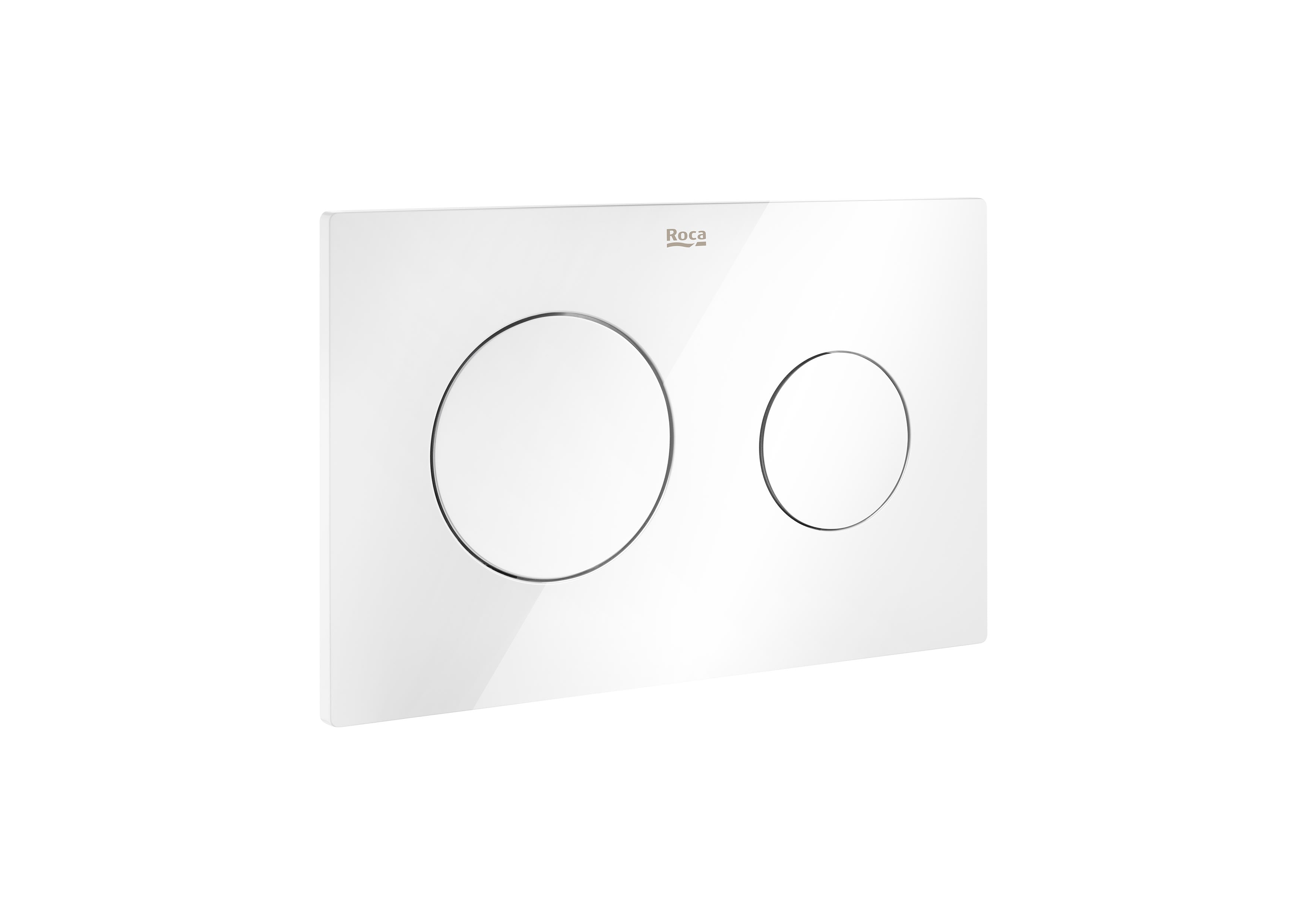 Roca Duplo One PL10 Двоен бутон за WC White A890189000