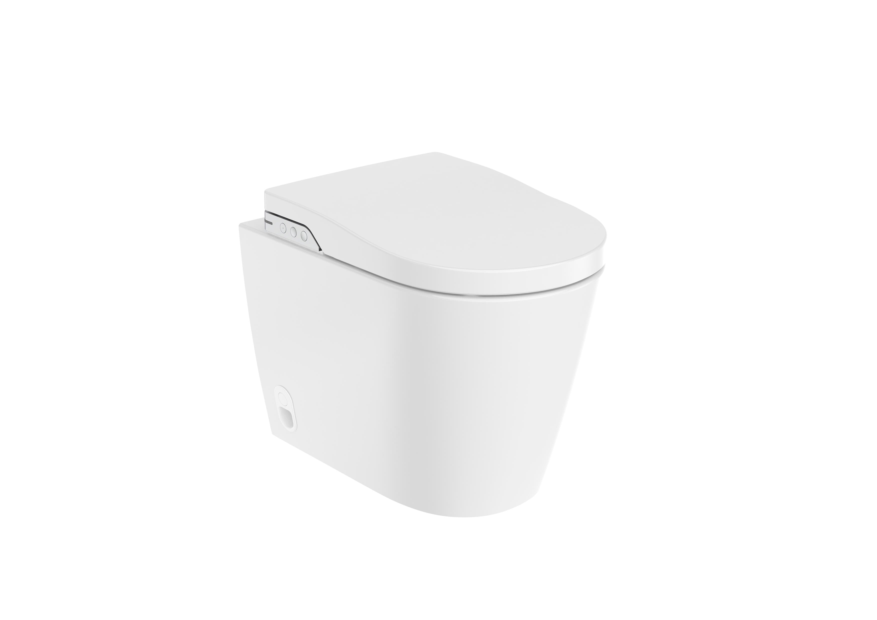 Roca In-Wash® Inspira In-tank® Смарт стояща Rimless Vortex с интегрирано казанче измиване сушене White A803095001