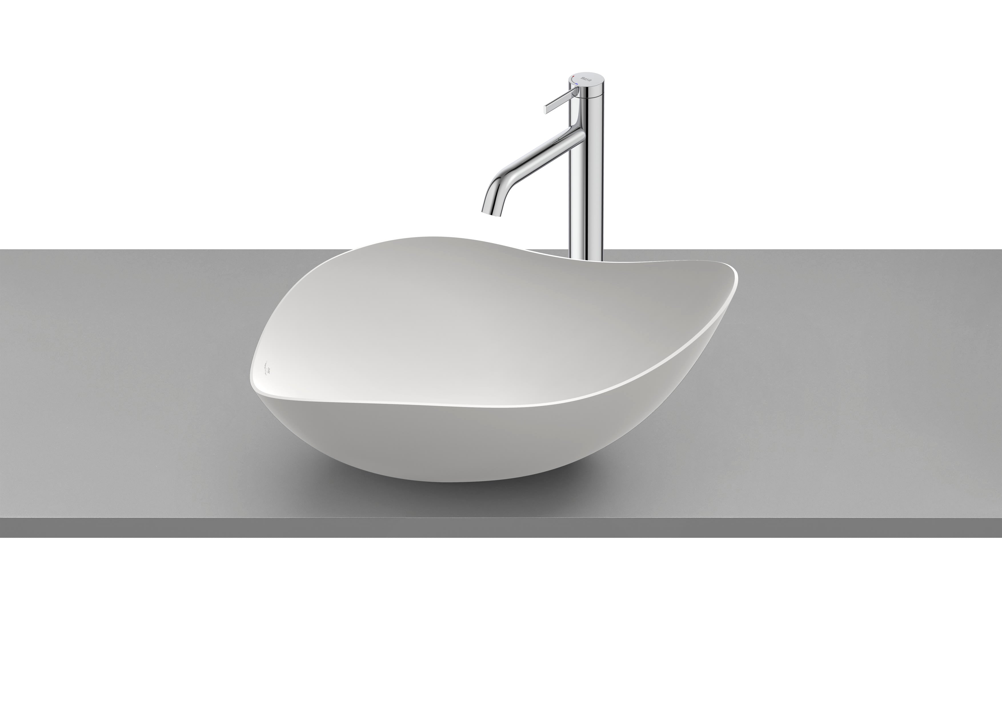 Roca Ohtake Умивалник върху Плот Oval White A327A13000 - Stonea.BG