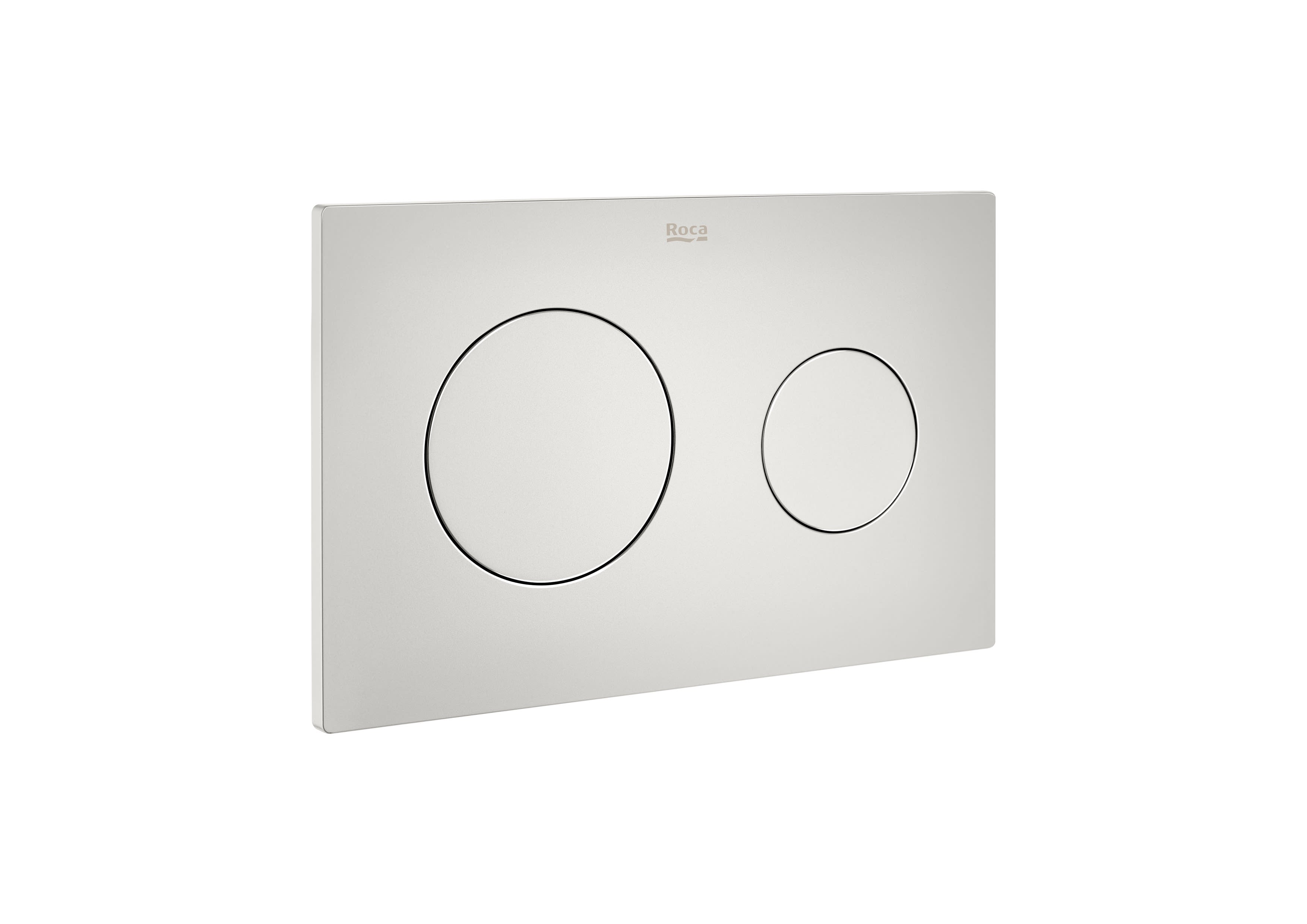 Roca Duplo One PL10 Двоен бутон за WC мат Matt White A890189207