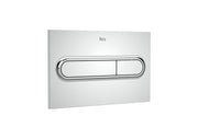 Roca Duplo One PL1 Двоен бутон за WC Chrome A890195001