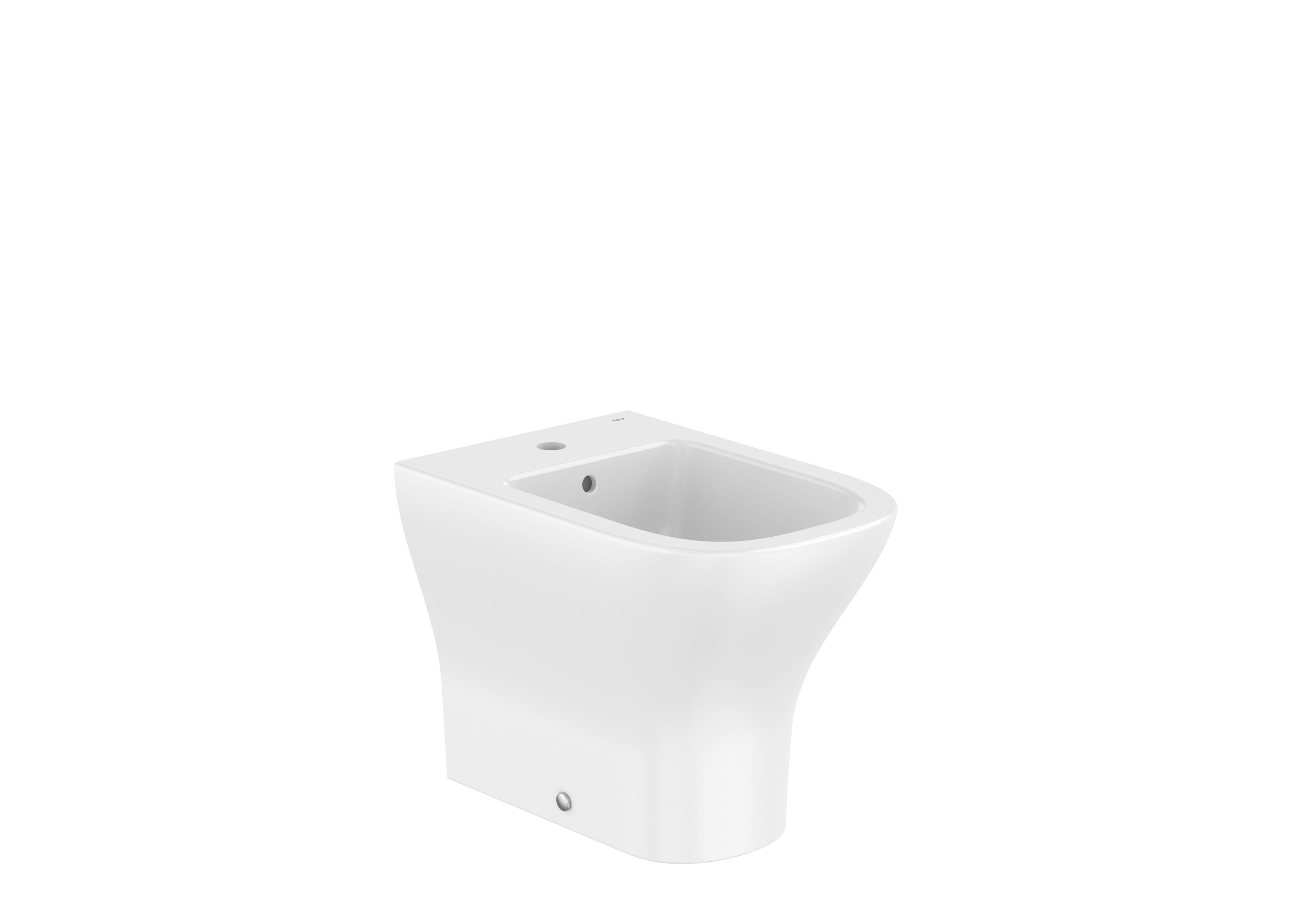Roca Optica Стоящо Биде Долепено до Стената Soft White A357V17000 - Stonea.BG