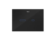 Roca Duplo S EP-S1 Електронен двоен бутон захранване от мрежата Black Glass A890231088