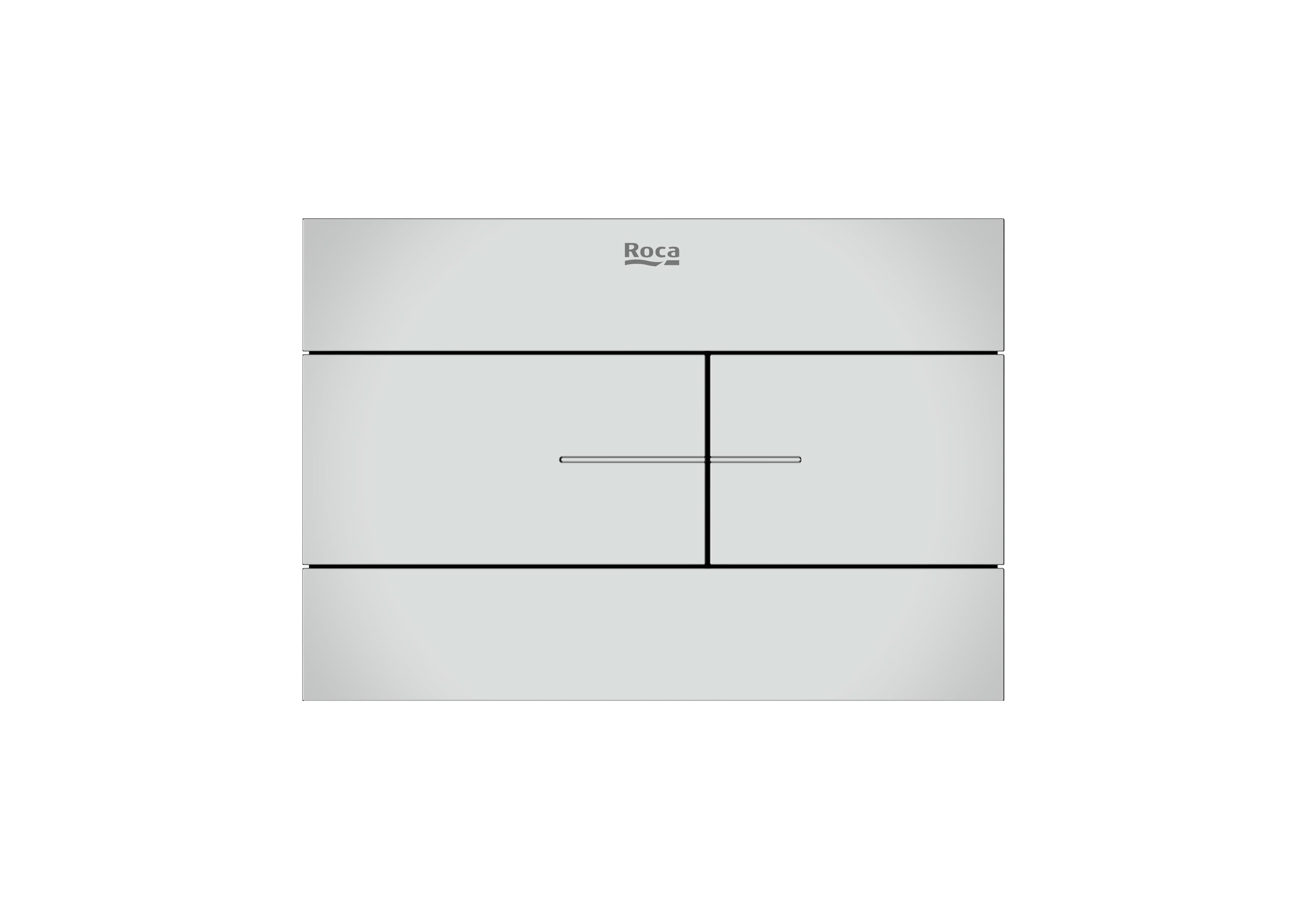 Roca Duplo S PS2 Двоен бутон за WC White A890224300