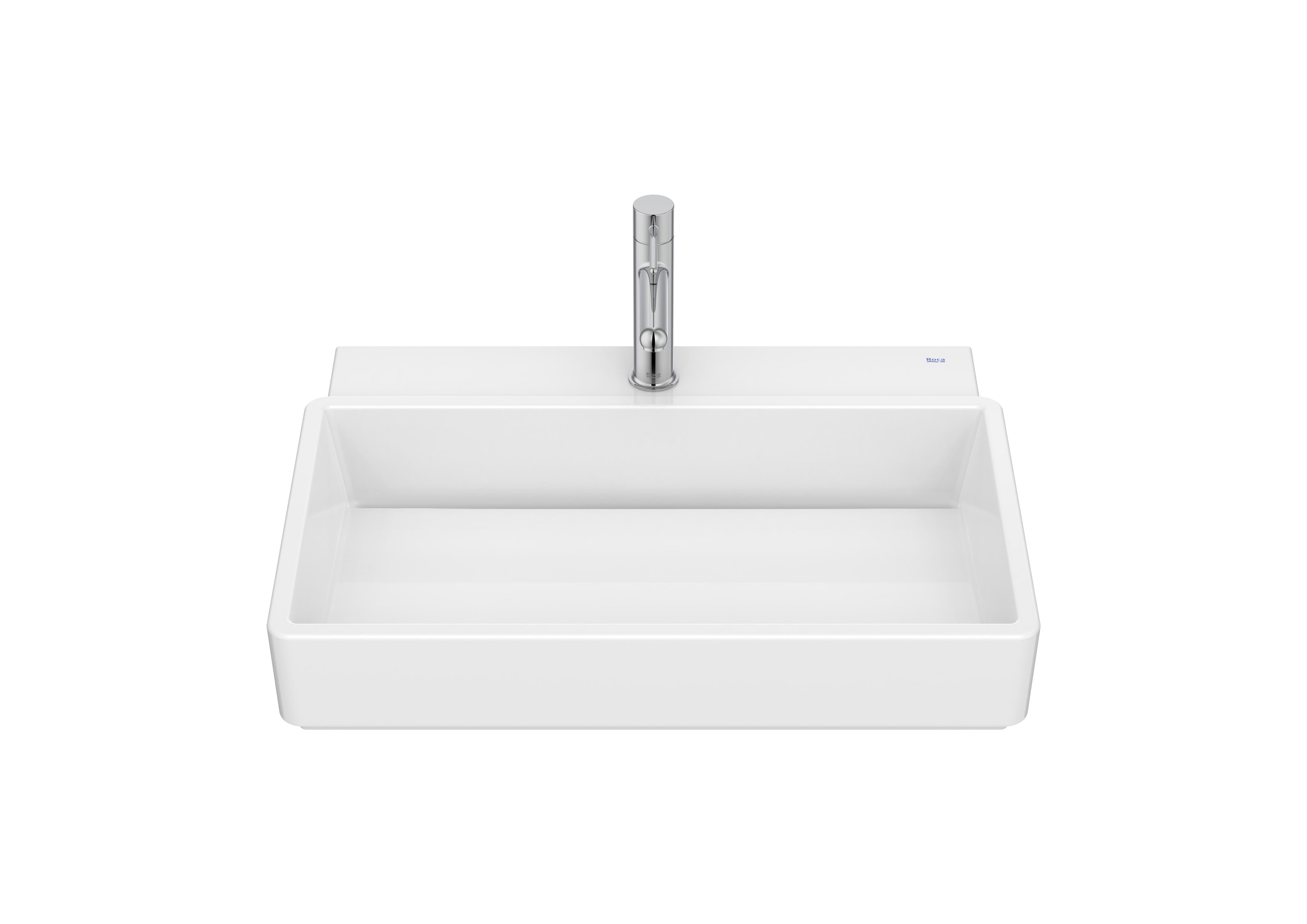 Roca Tura Умивалник за Стенен Монтаж Rectangular Без Преливник White A327694000 - Stonea.BG