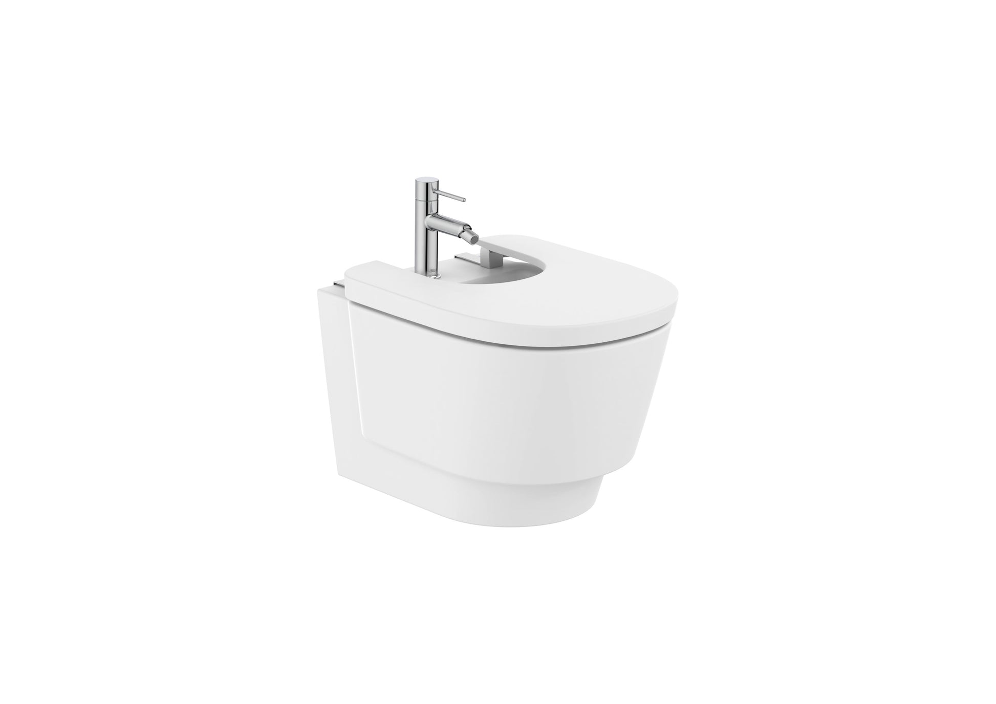 Roca Tura Окачено Биде Стенен Монтаж White A357695000 - Stonea.BG
